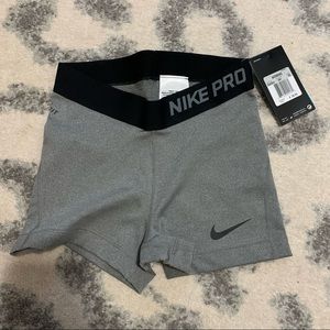 NWT Nike Pro Compression workout shorts